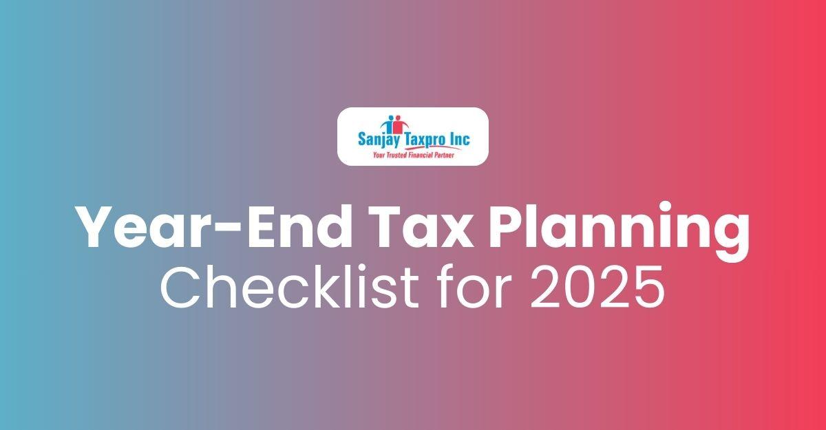 Year-End Tax Planning Checklist for 2025