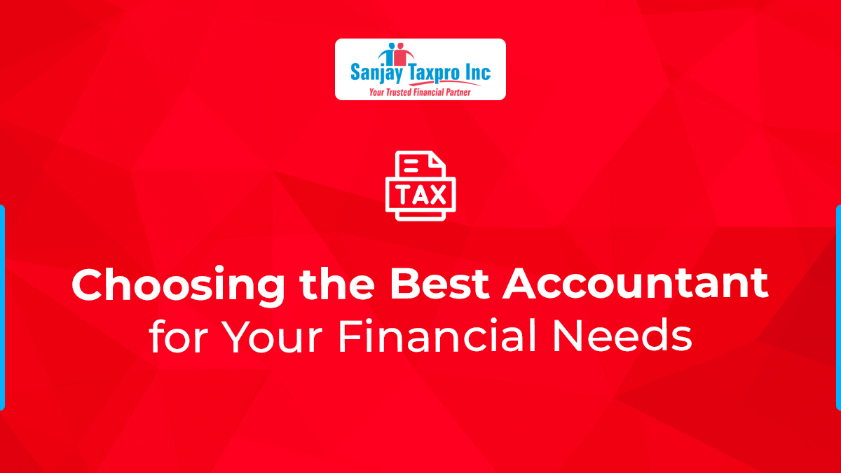Perfect Accountant for Your Financial Needs